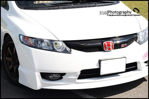 09 mugen front lip 1 09 Mugen style front lip installed and painted..... look awesome or what?