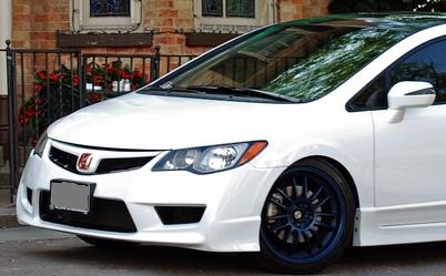 CTR front bumper edited for posting The handsome Civic Type R (CTR) full body kit available right now, fits 2006+ Acura CSX and for JDM Civic Type R Conversion!! 
