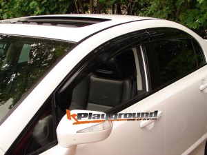 mugen style visors civic 300x225 Kplayground Mugen Style Window Visors Available for 8th gen Civic, CSX, 09+ Honda Fit, TSX!!!