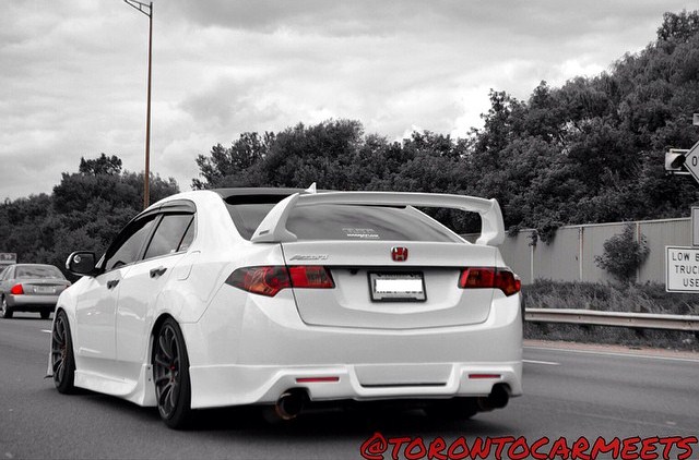 08 and up Acura TSX Mugen Style Spoiler