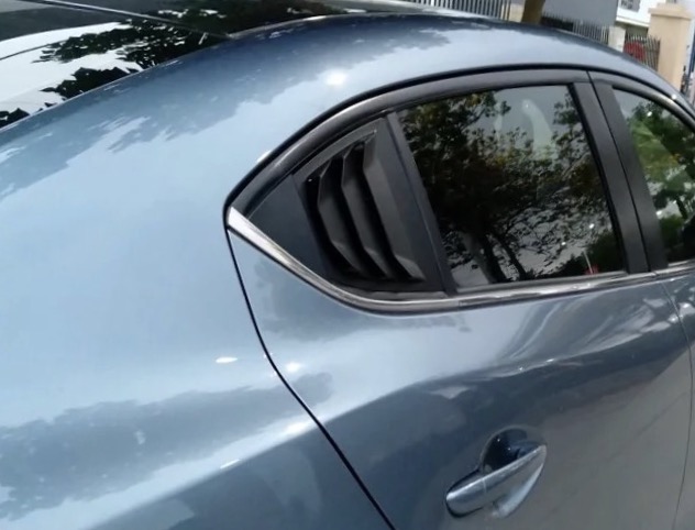 2014+ Mazda3 4/5 Dr Window Louvers