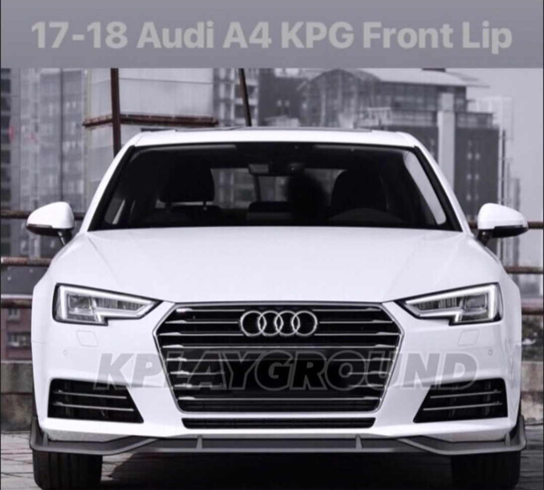 17-18 Audi A4 KPG Front Lip