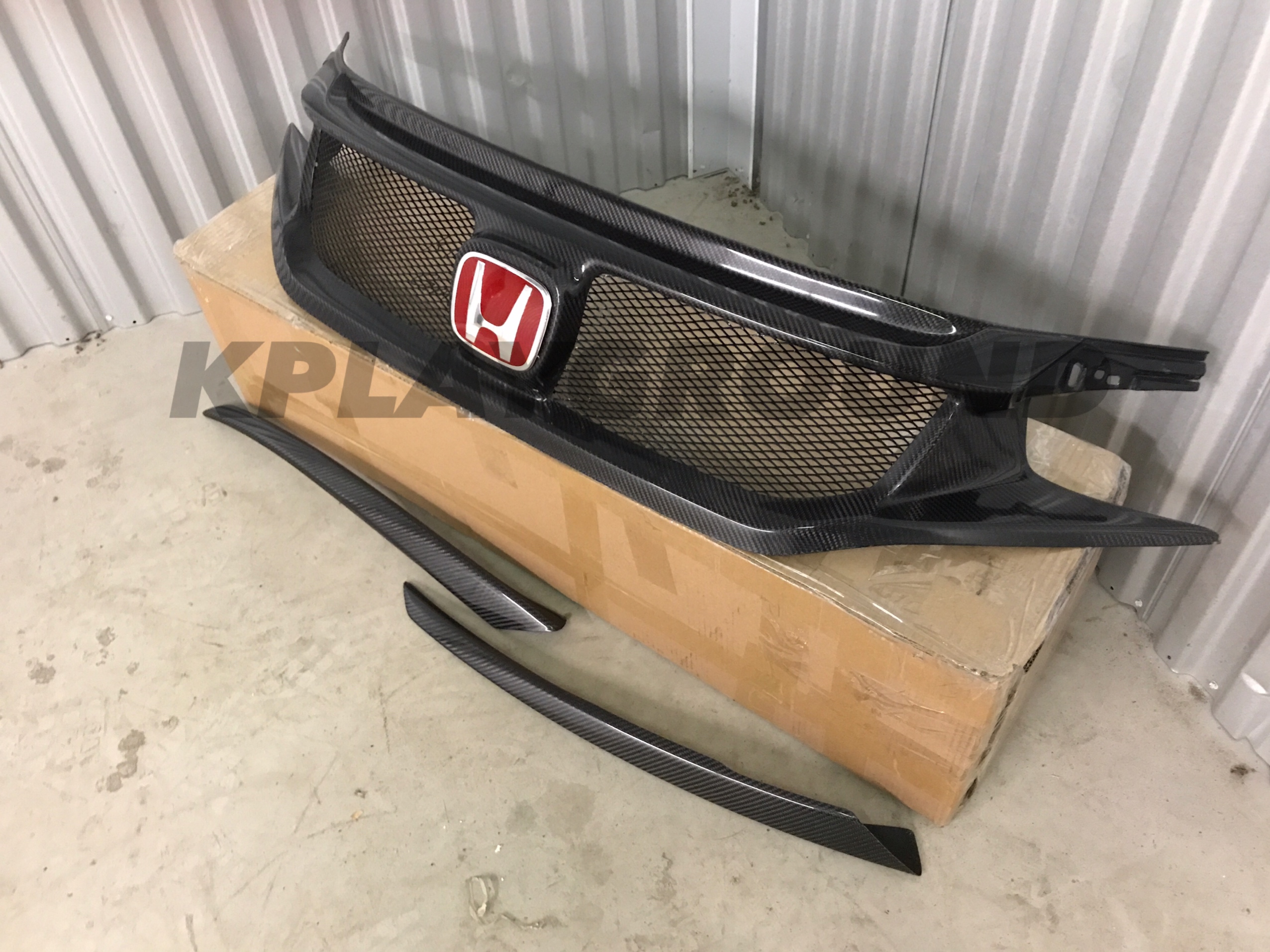 2016+ Civic Carbon Front Grill