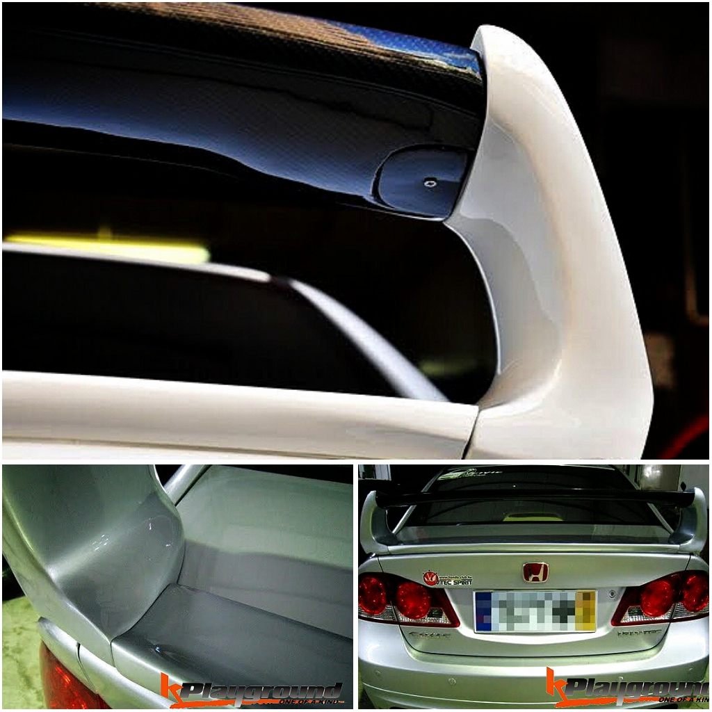 Mugen RR style spoiler with Carbon Fibre Top piece