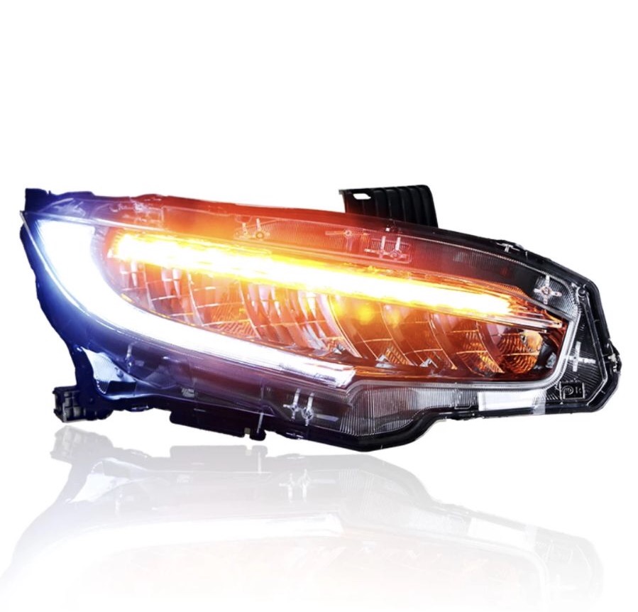 CivicX Touring led headlights